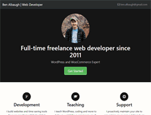 Tablet Screenshot of benalbaugh.com